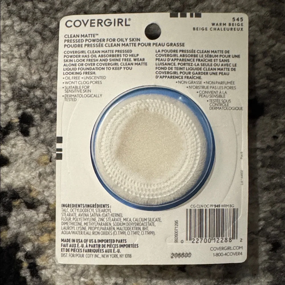 COVERGIRL Clean Matte Pressed Powder NEW 🏷️